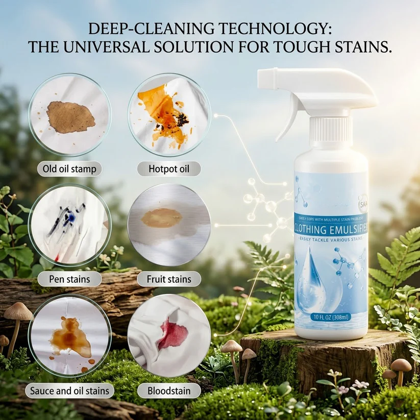 🔥 Final 3 Hours | 50% OFF Laundry Emulsifier Pre-Treatment