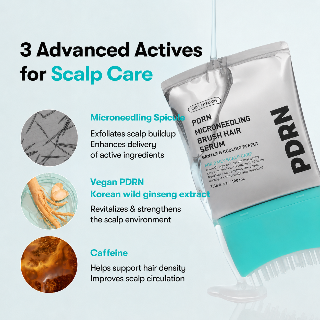 Avoryla PDRN Scalp Brush Serum